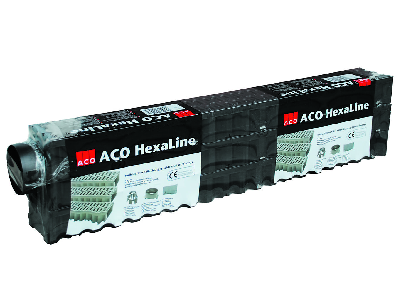 Aco Garasjepakke 3 m Hexaline komplett 2