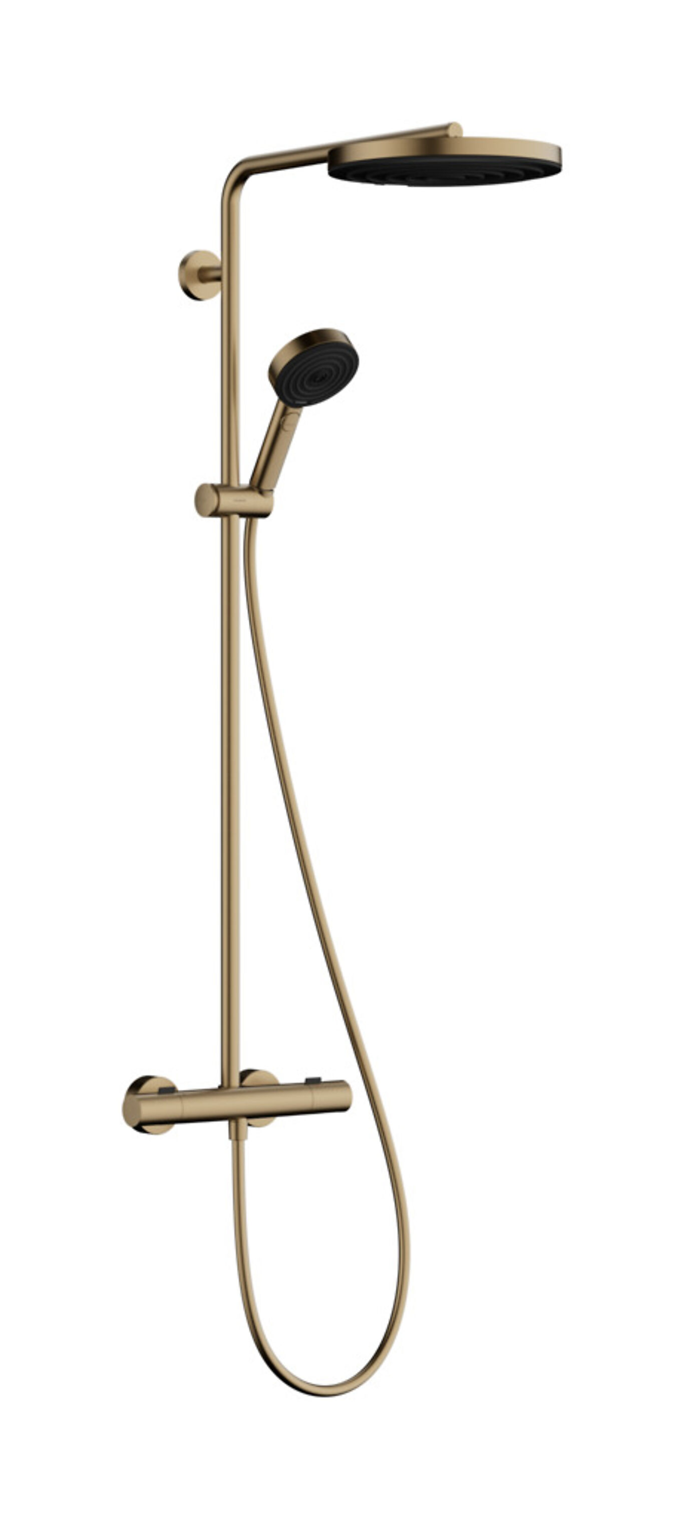 Hansgrohe Hansgrohe Pulsify S Puro takdusjsett Showerpipe børstet bronse 1
