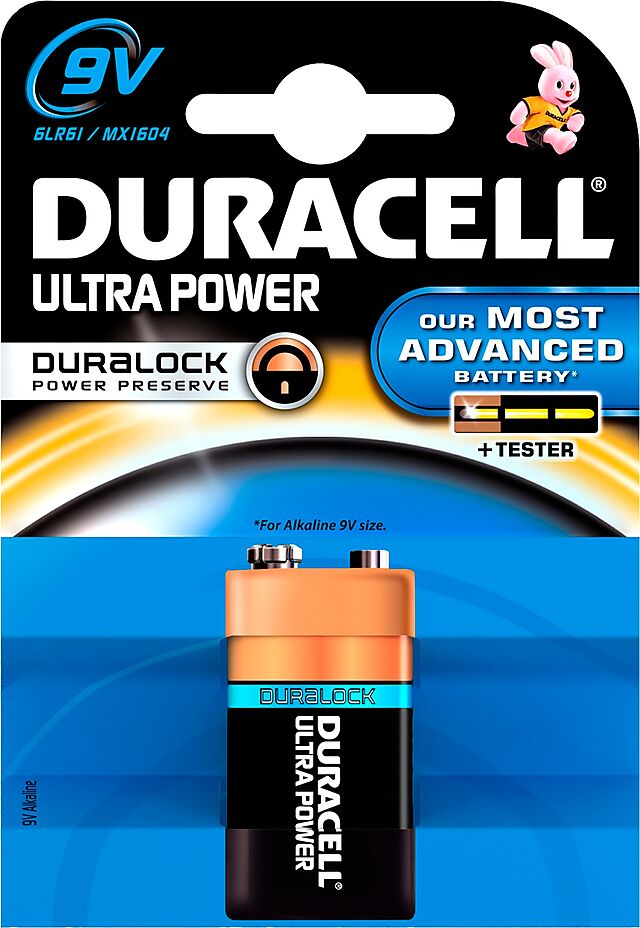 Duracell Batteri M3 9V-MN1604 1