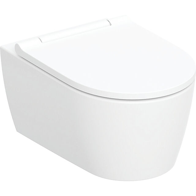 Geberit Geberit One vegghengt toalett med hvit toalettsete 1