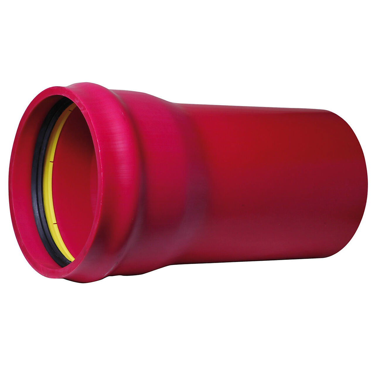 Pipelife Pumpeledning 160 mm SDR21 PN12,5 6 meter PVC rød 1