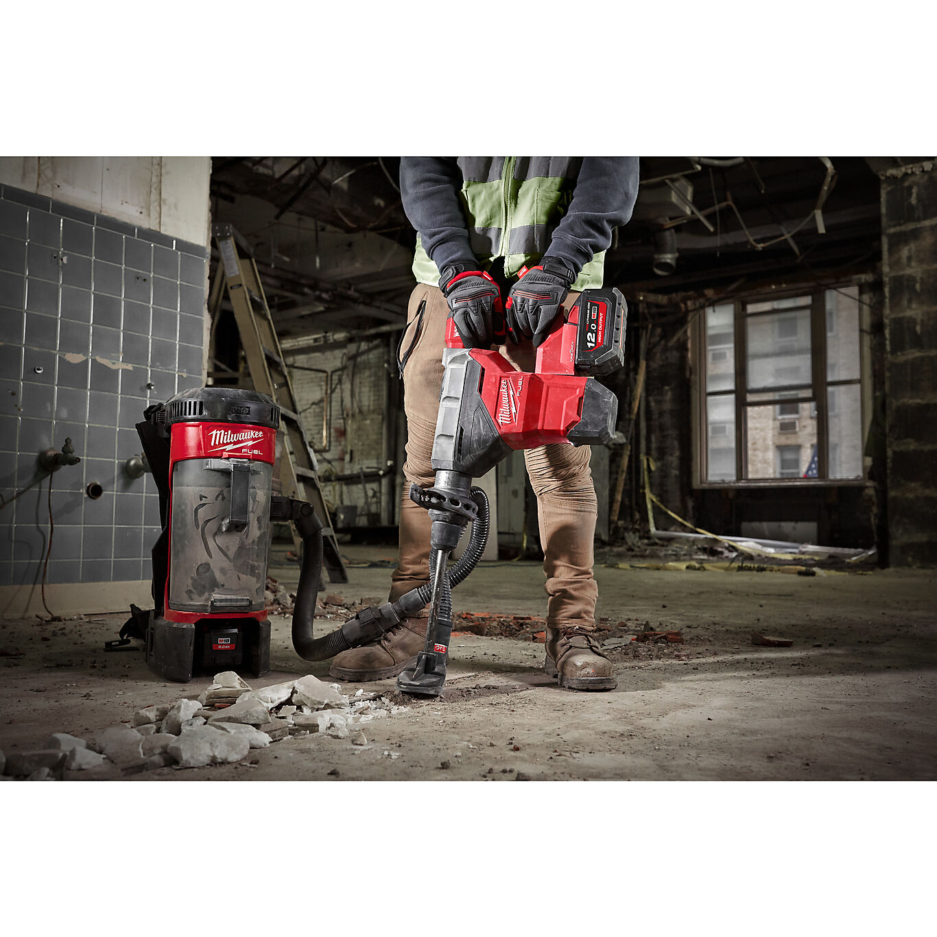 Milwaukee Milwaukee M18 Kombihammer SDS-MAX 11J FHM-121C 2
