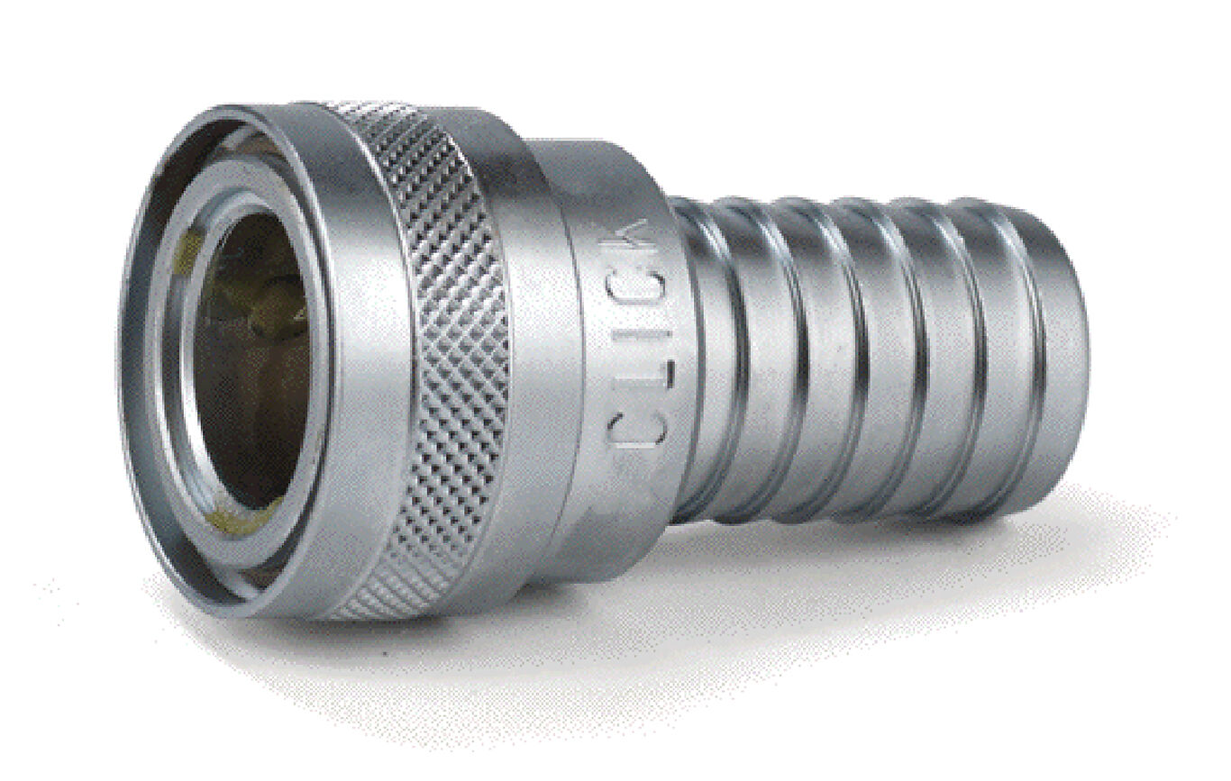 Nito Slangekobling Click m/slangespiss 1/2" med 3/4" 1