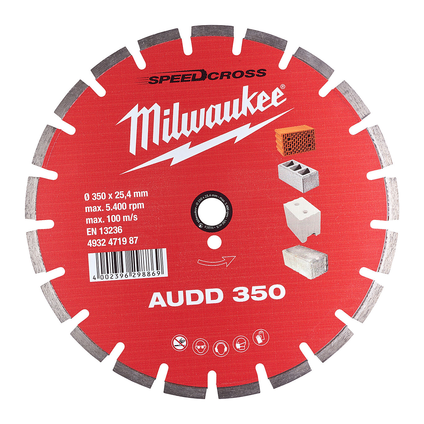 Milwaukee MILWAUKEE DIAMANTSKIVE AUDD 35 1