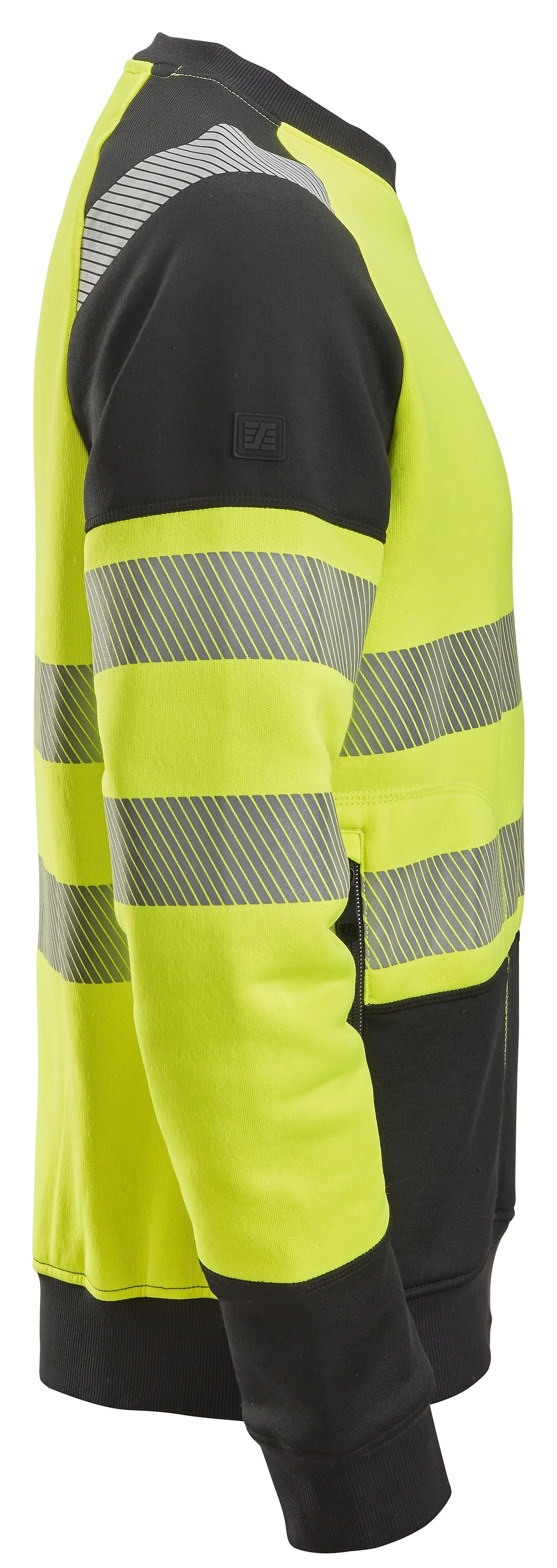 Snickers Workwear Snickers Workwear High-Vis Genser 2831 Kl2 Gul/Sort S 2