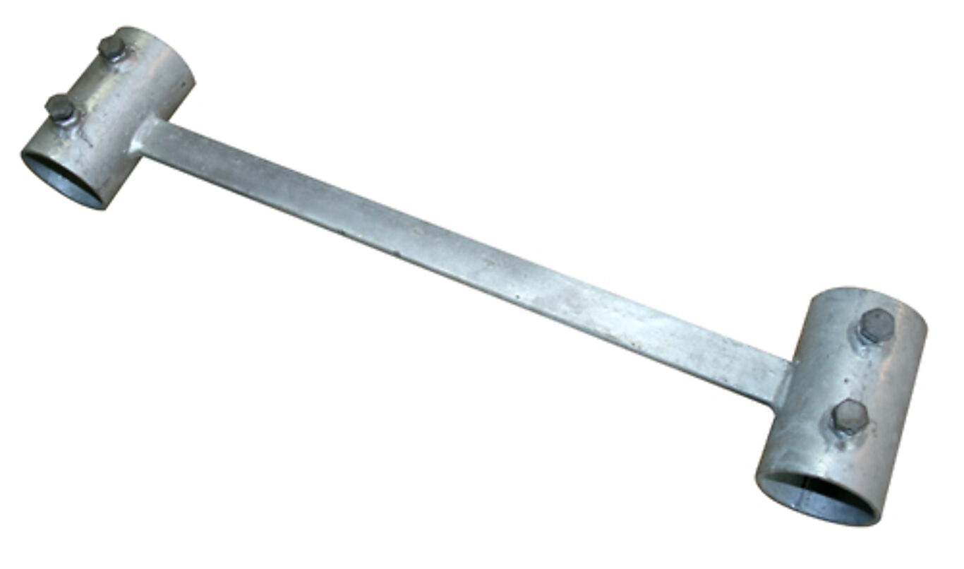 Utligger med Ø60 i begge ender,  500 mm 1