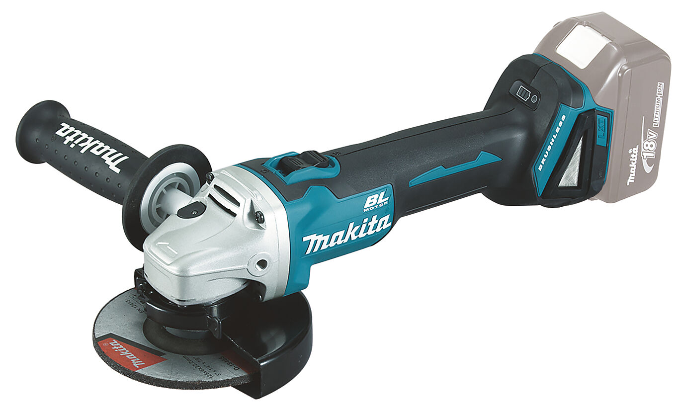 Makita vinkelsliper 18V DGA506RTJ og DGA506Z