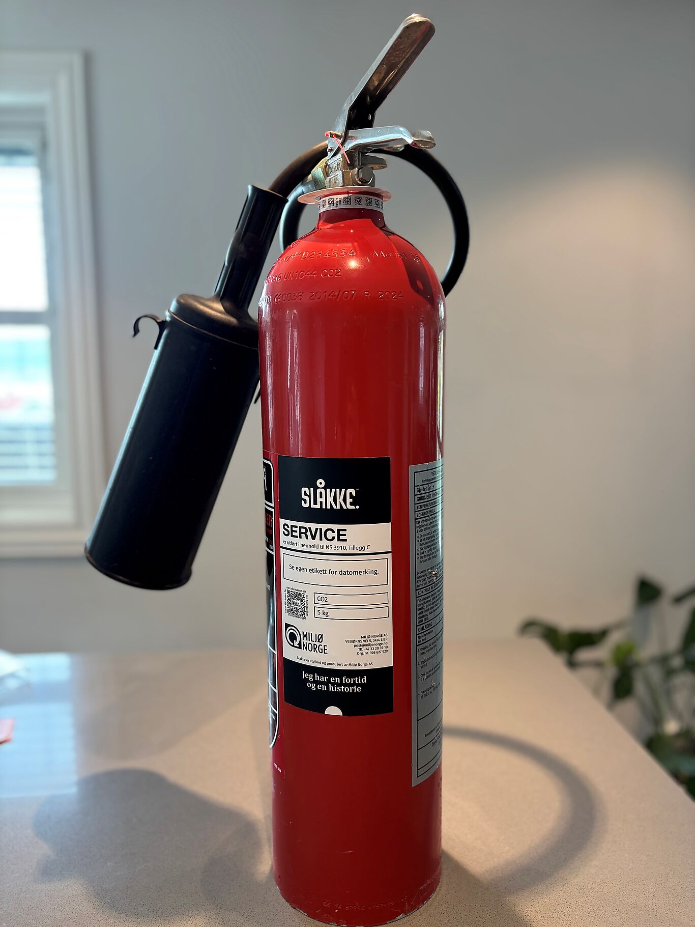 Slåkkefabrikken Brannslukker CO2 5Kg