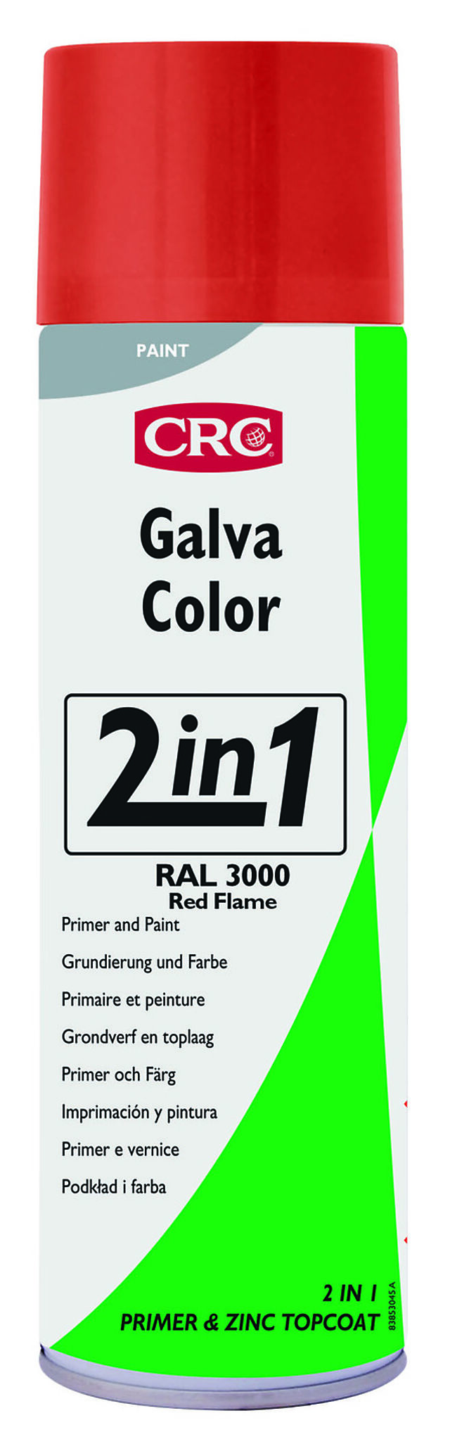 CRC Galvacolor 2 i 1 rød 500 ml 1