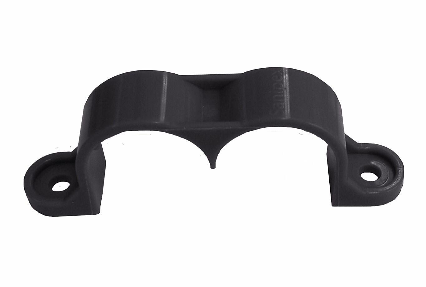 Armaturjonsson Klammer dobbel nylon 12 mm 1