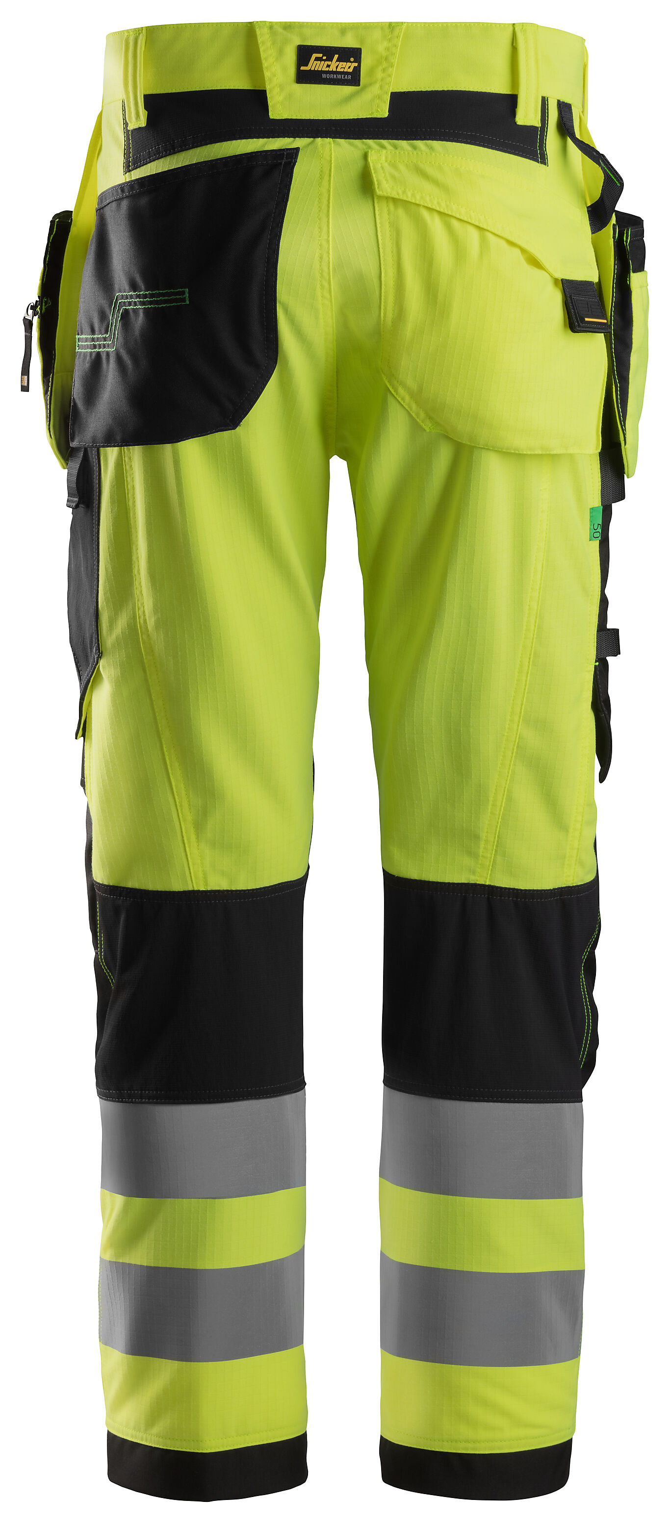 Snickers Workwear Snickers Workwear Flexiwork High-Vis Bukse 6932 Kl2 Gul 058 9