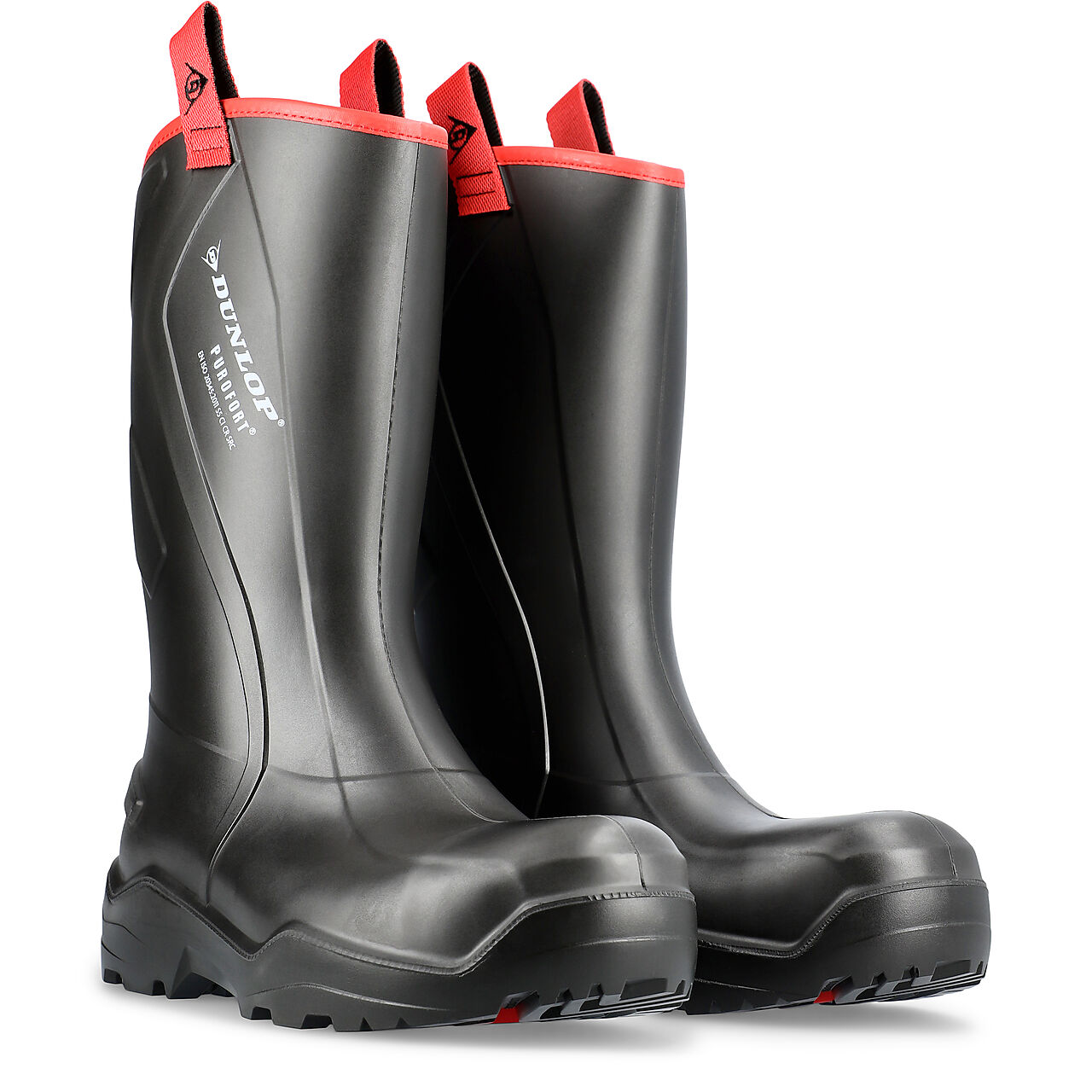 Sika Footwear Vernestøvel vinterfôret Dunlop Purofort+ Rugged S5 SRC str. 43 1