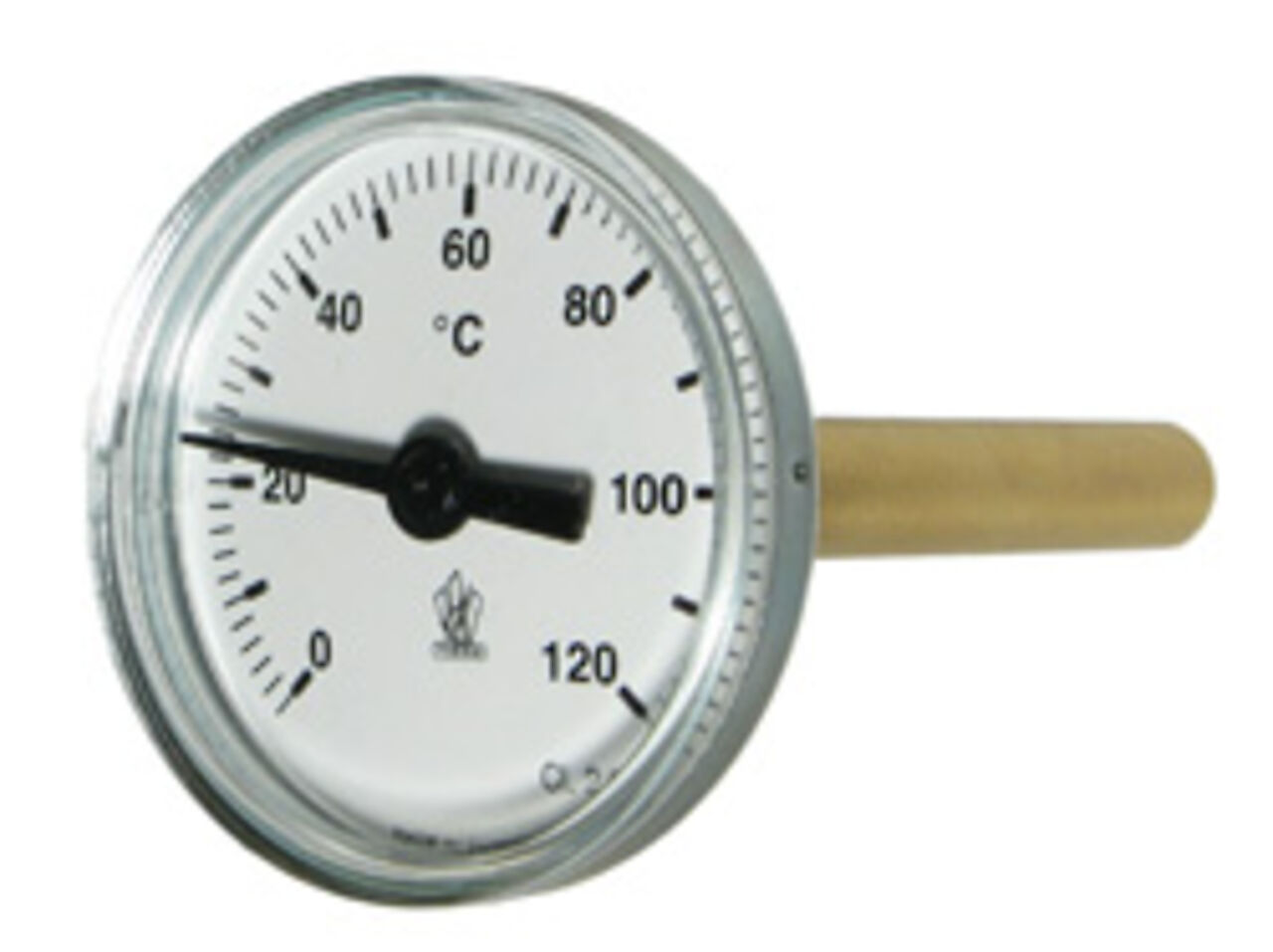 Brannan Skivetermometer 1/2" X 100 mm 1