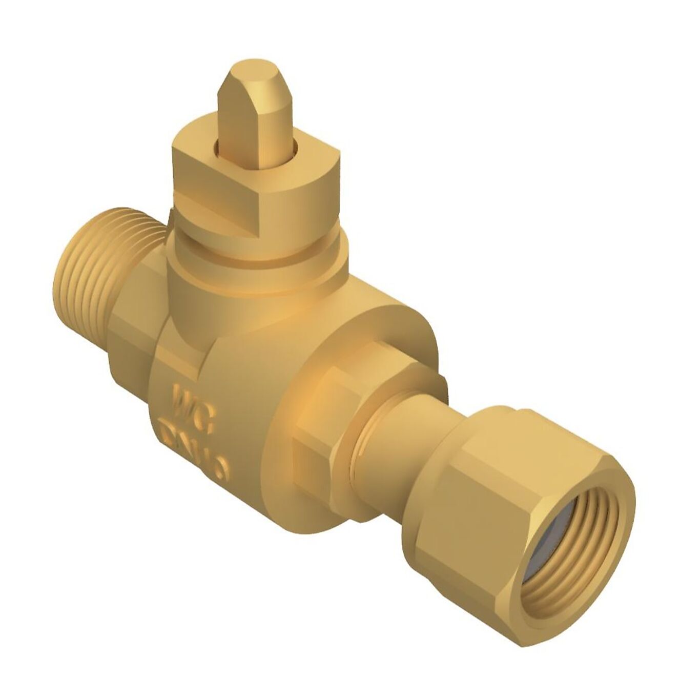 Waterguard+ Kuleventil DN10 - 3/8"