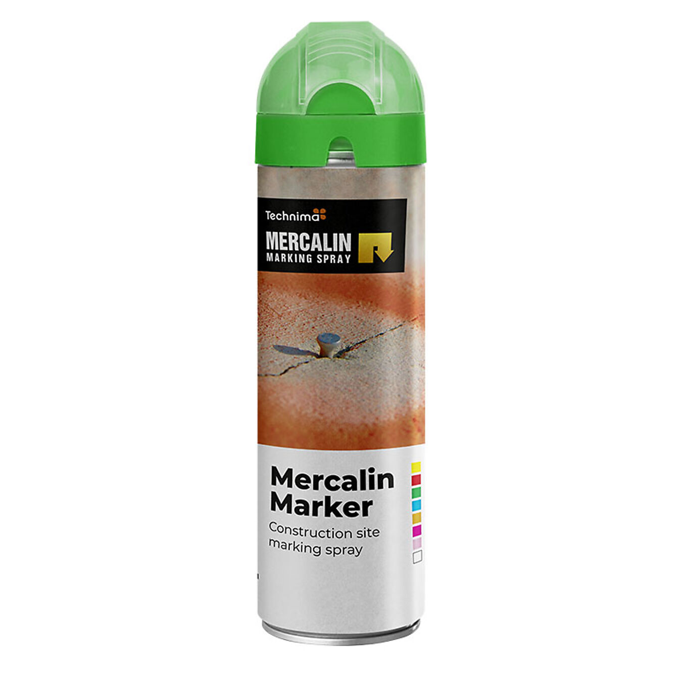 Mercalin Mercalin Merkespray Fluoriserende 500 ml Grønn 1