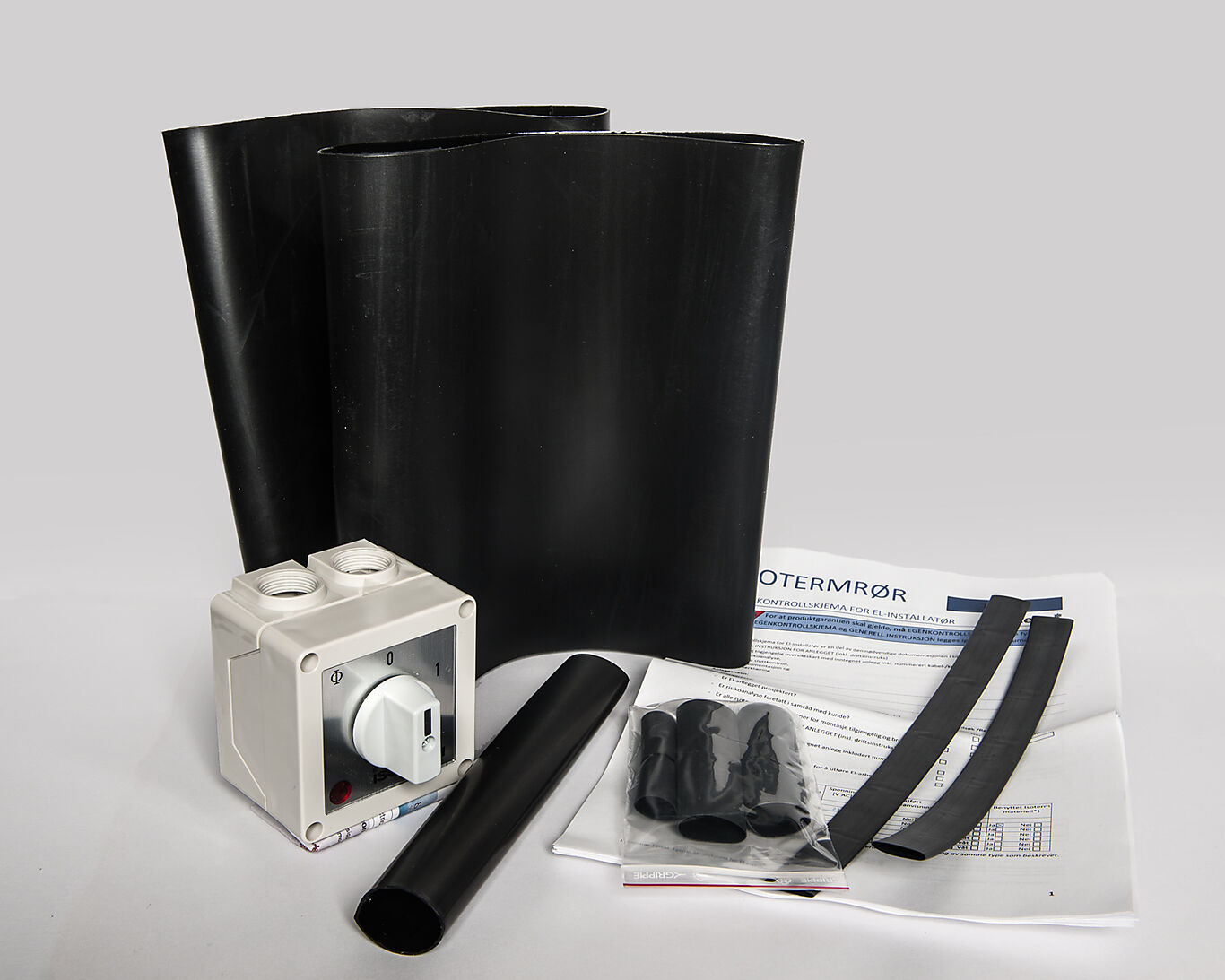 Isoterm Endekobling m/2 ender 32/60 - 40/70 mm 1