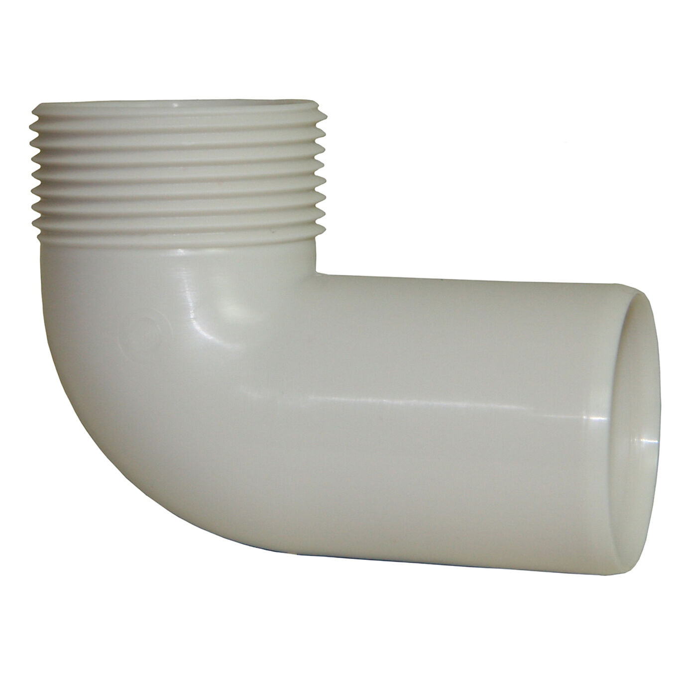 Pipelife Bend PP 40 x 1 1/4" utvendig 88° hvit 1