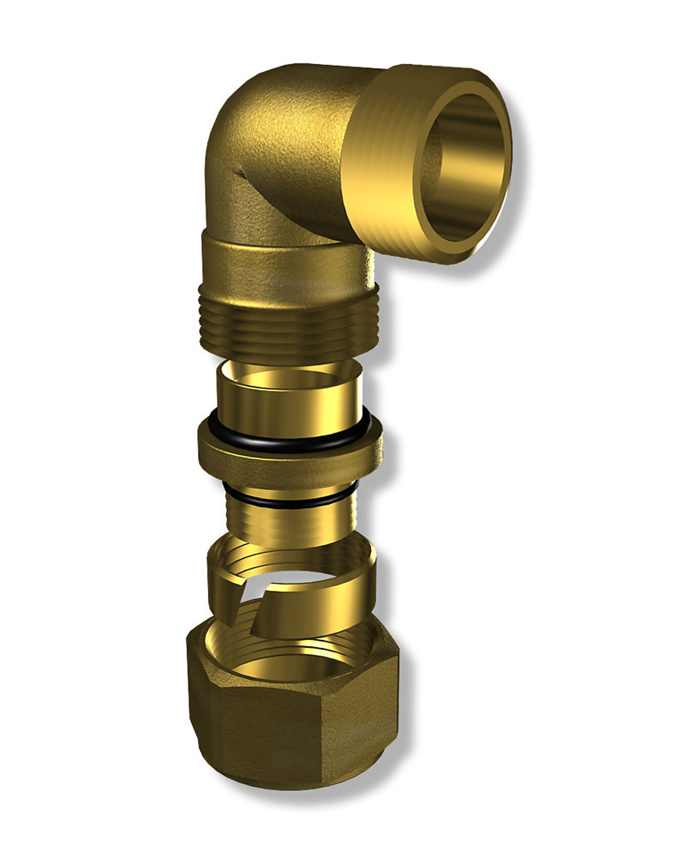 LK Systems Tilkoblingssett universal vinkel 1