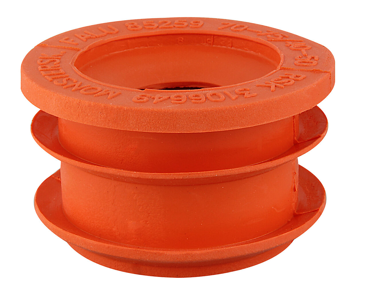 Faluplast Gumminippel 75-70/40-50 orange 1