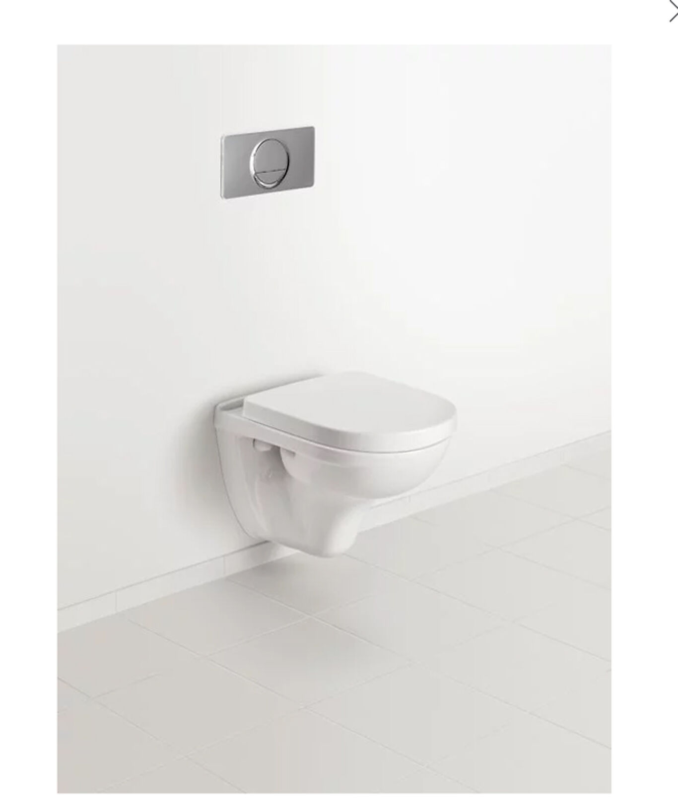 Villeroy & Boch Villeroy & Boch O.novo Compact vegghengt toalett 3