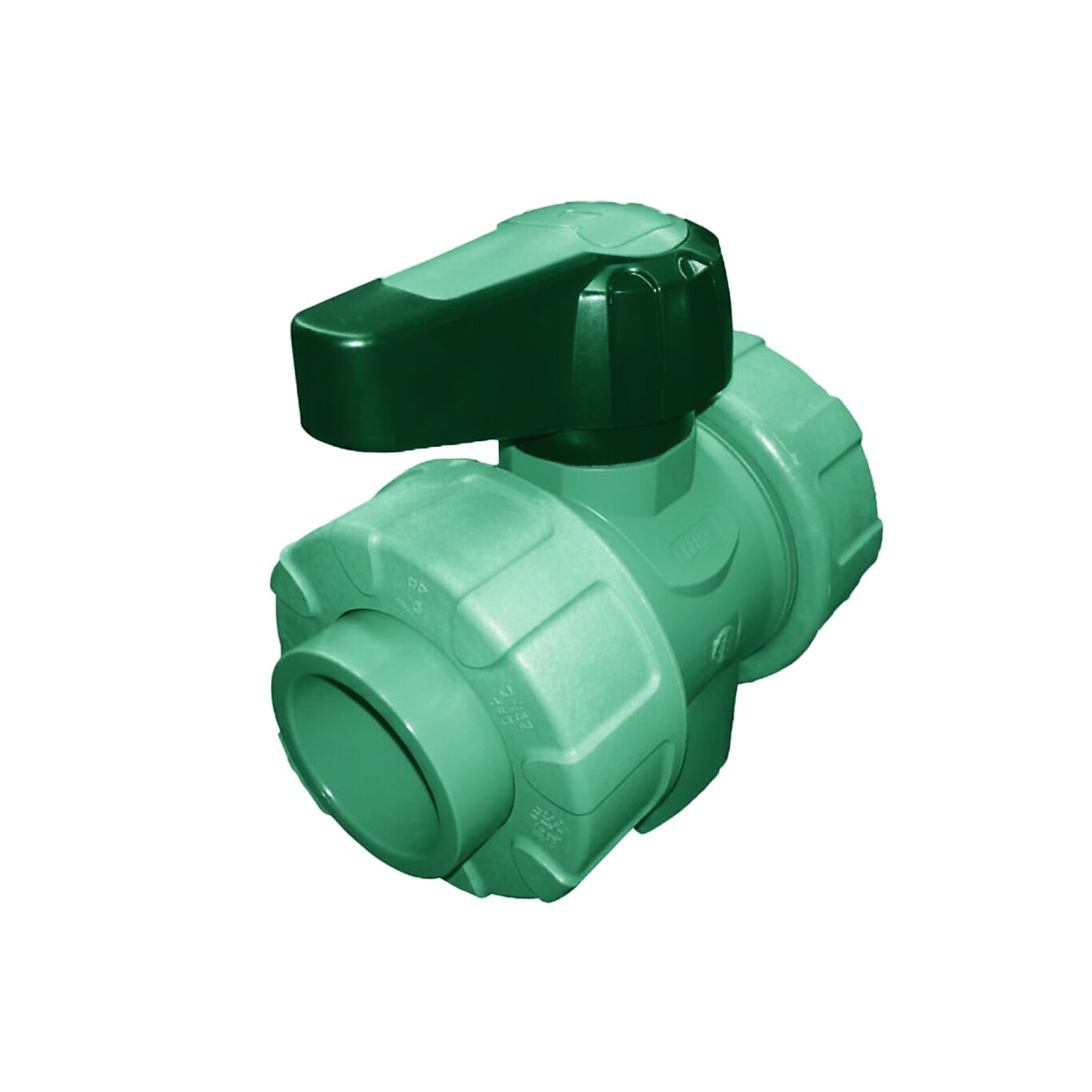 Armaturjonsson AJ Kuleventil 75 mm i PP anslutning Blue pipe 1