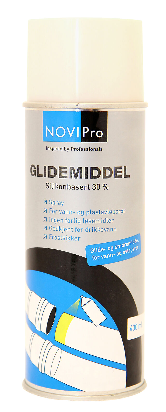 Novipro glidemiddel spray 0,4 liter 1