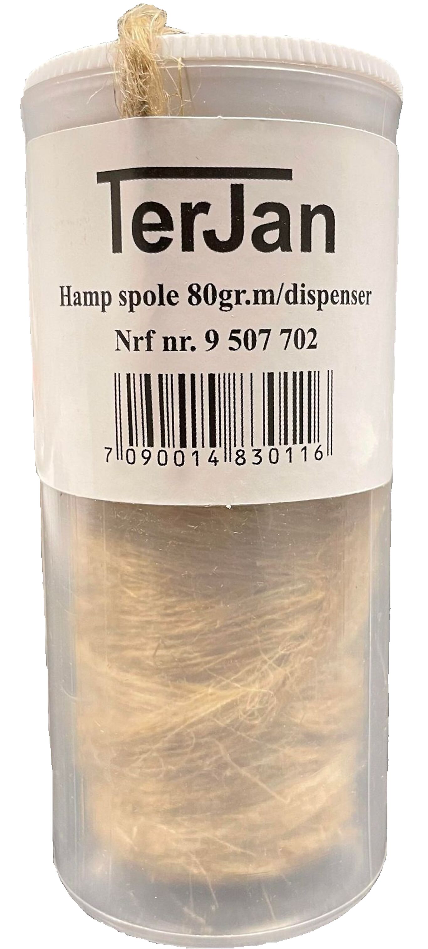 Hamp spole m/dispenser 80 gram