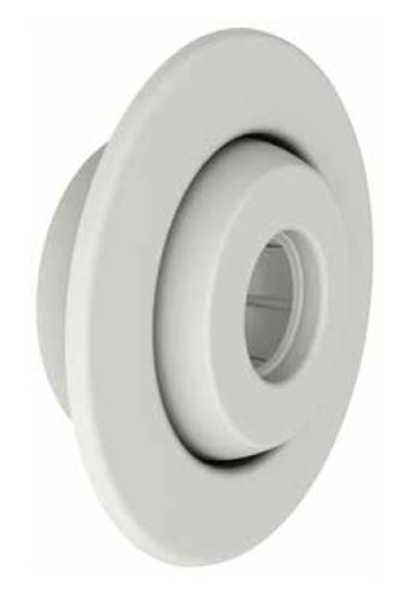 Viking Dekkskive skråstilt to-delt hvit for sprinkler 1/2" 1