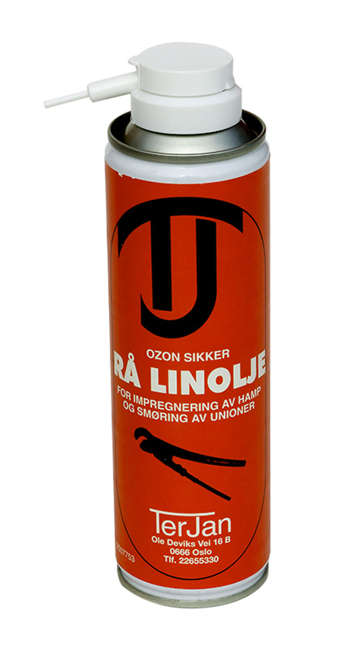 Terjan linolje rå sprayboks 250 ml