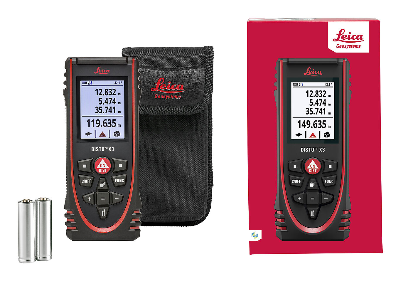 Geo Instruments Avstandsmåler Leica Disto X3 5