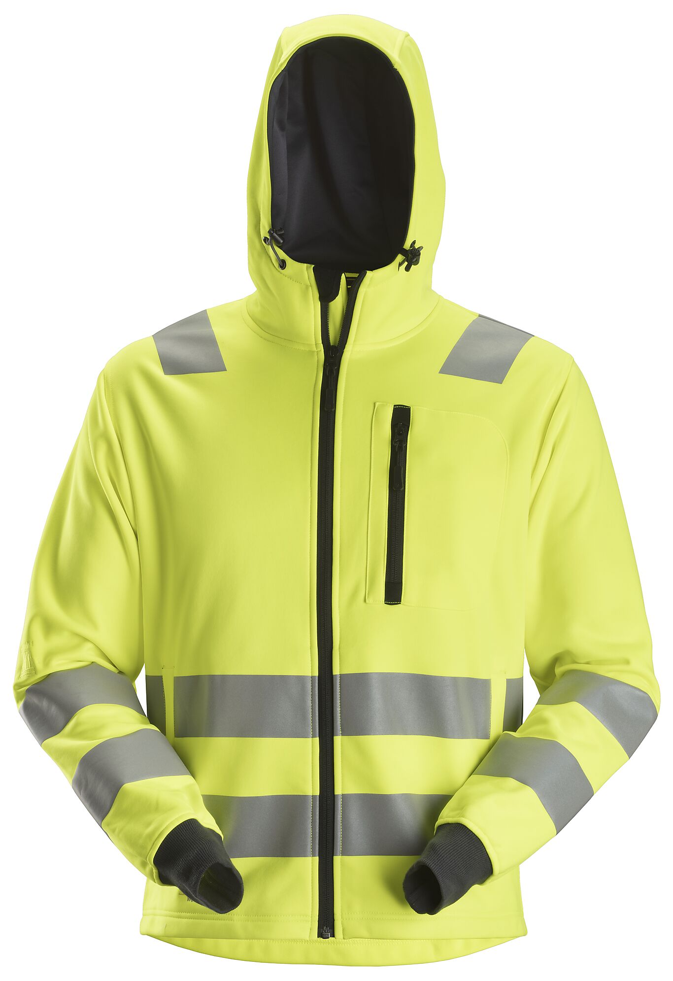 Snickers High-Vis hettejakke gul 8039 kl 2/3