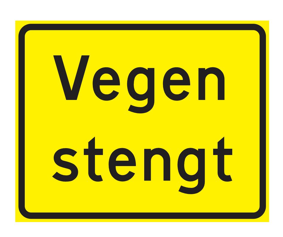 Vegen Stengt | Dahl.no