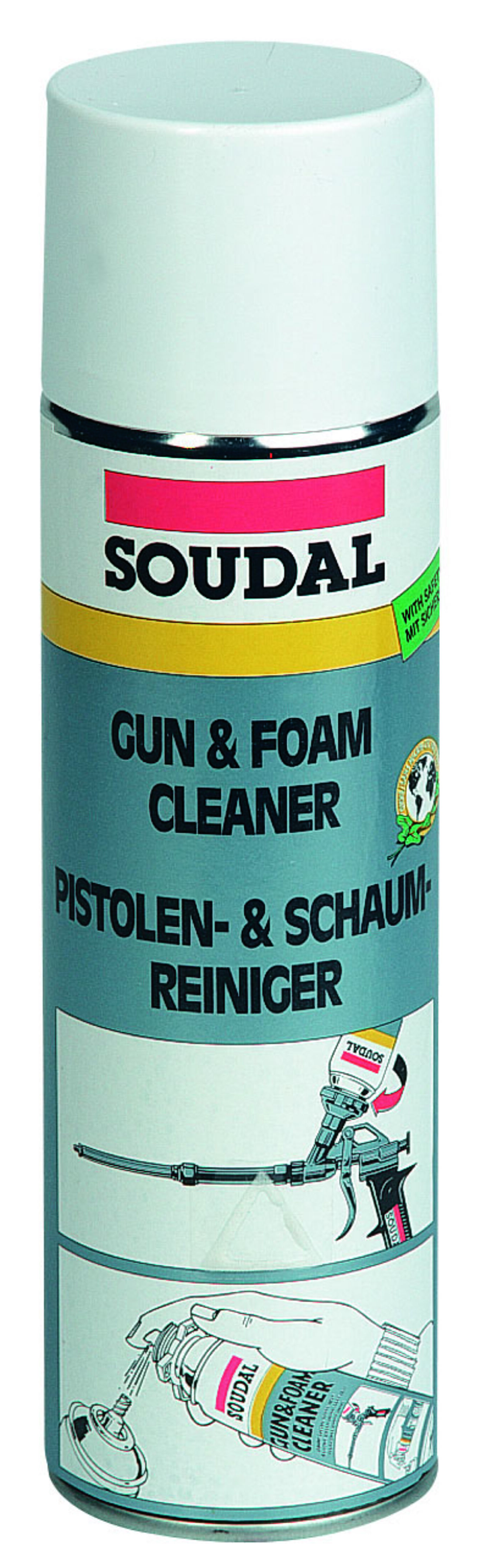 Soudal pistol og skumrens 500 ml