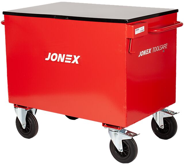 Jonex verktøyvogn uten dører 400 liter låsbar 1
