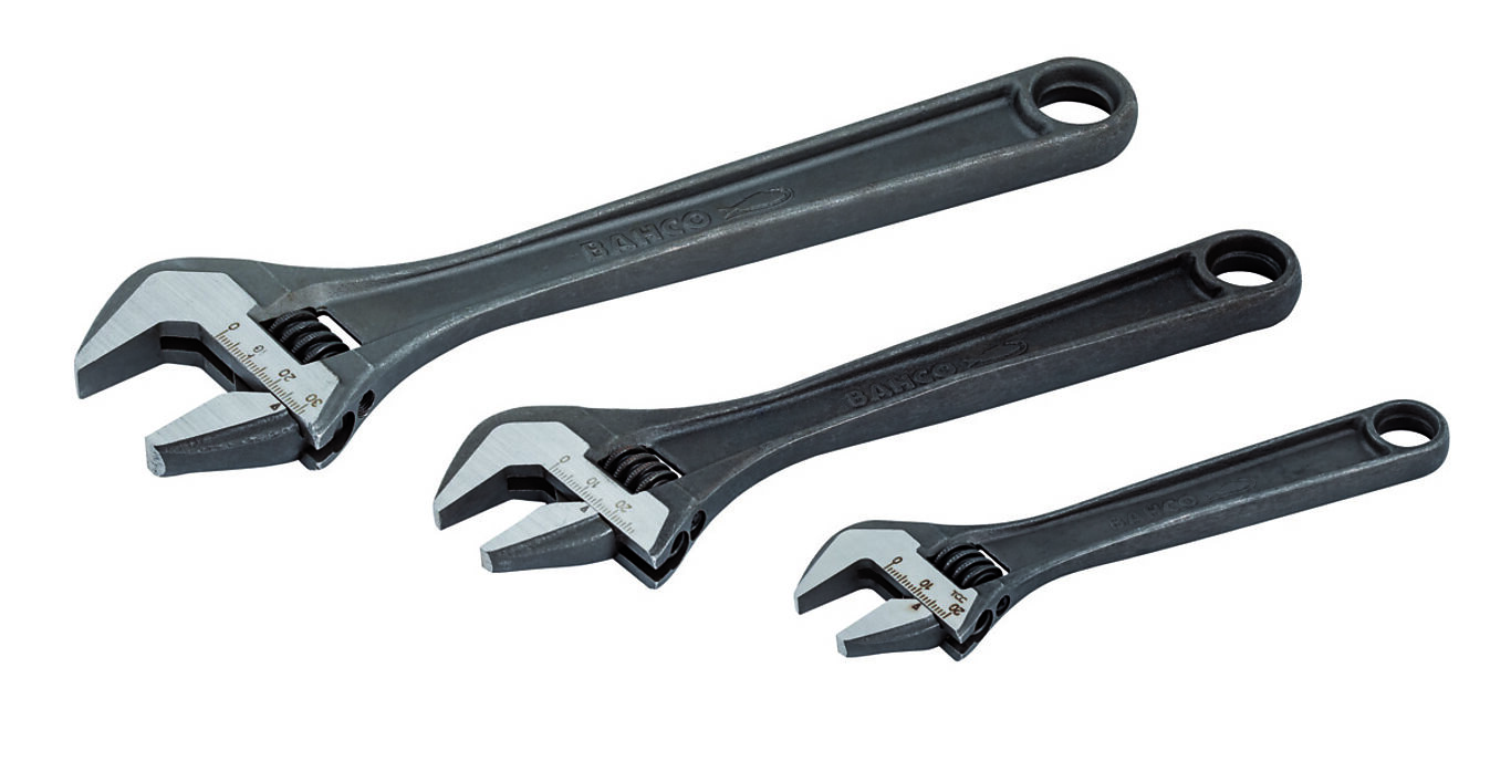 Bahco Skiftenøkkelsett  3 Stk 6",8", 10" 2
