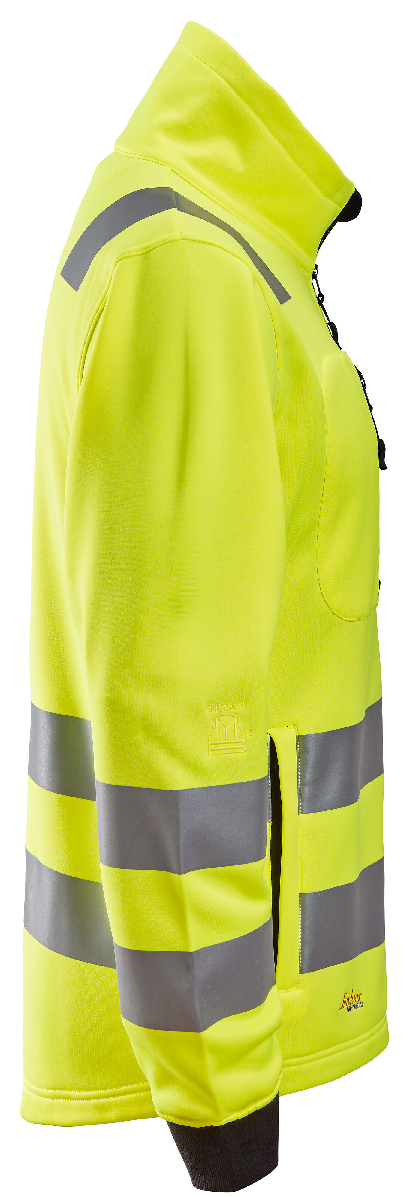 Snickers Workwear Snickers Workwear High-Vis Fleecejakke 8036 Kl3 Gul S 3