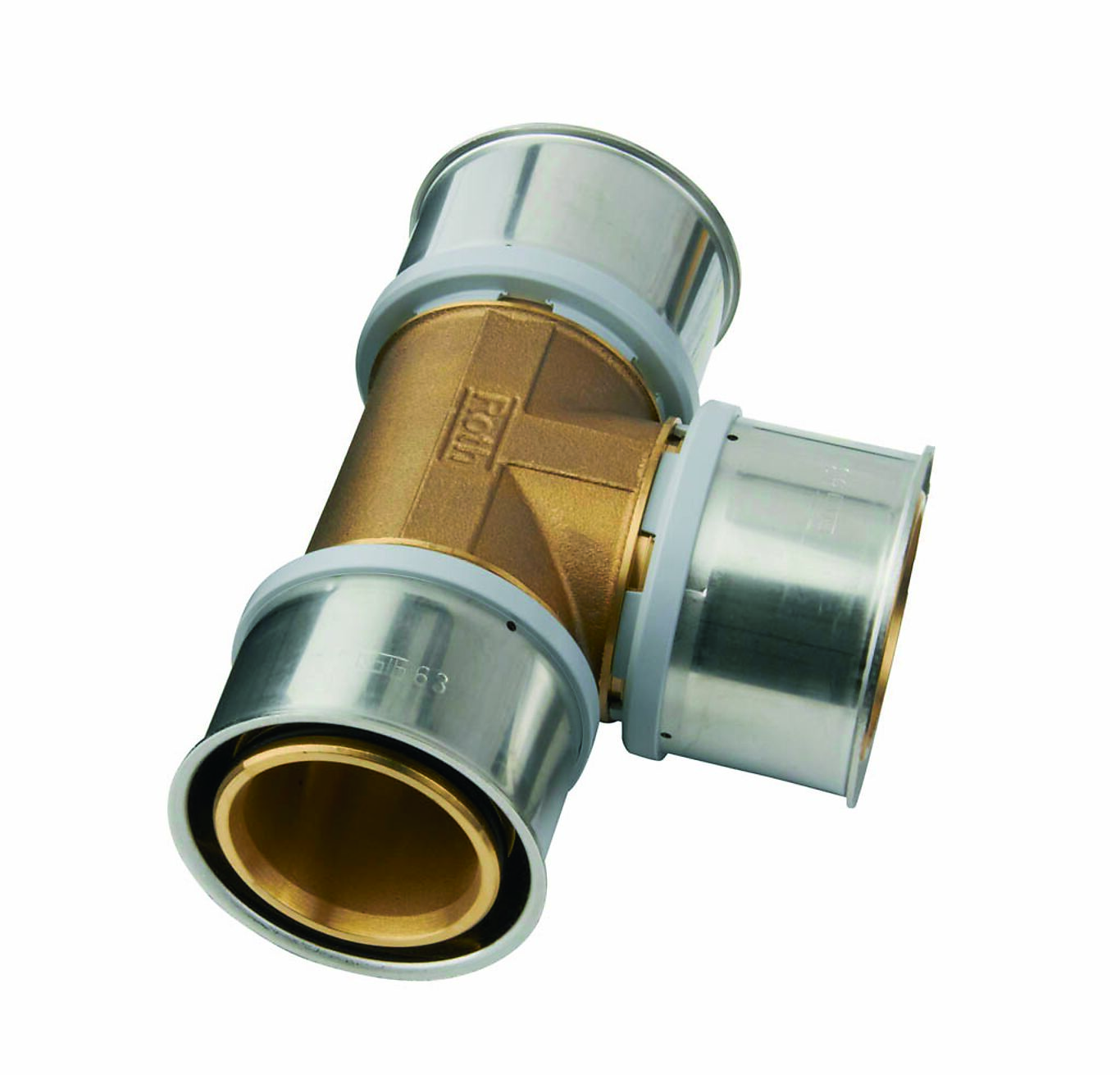 Roth T-rør  50 x 32 x 50 mm  MS Alu-LaserPlus® 1