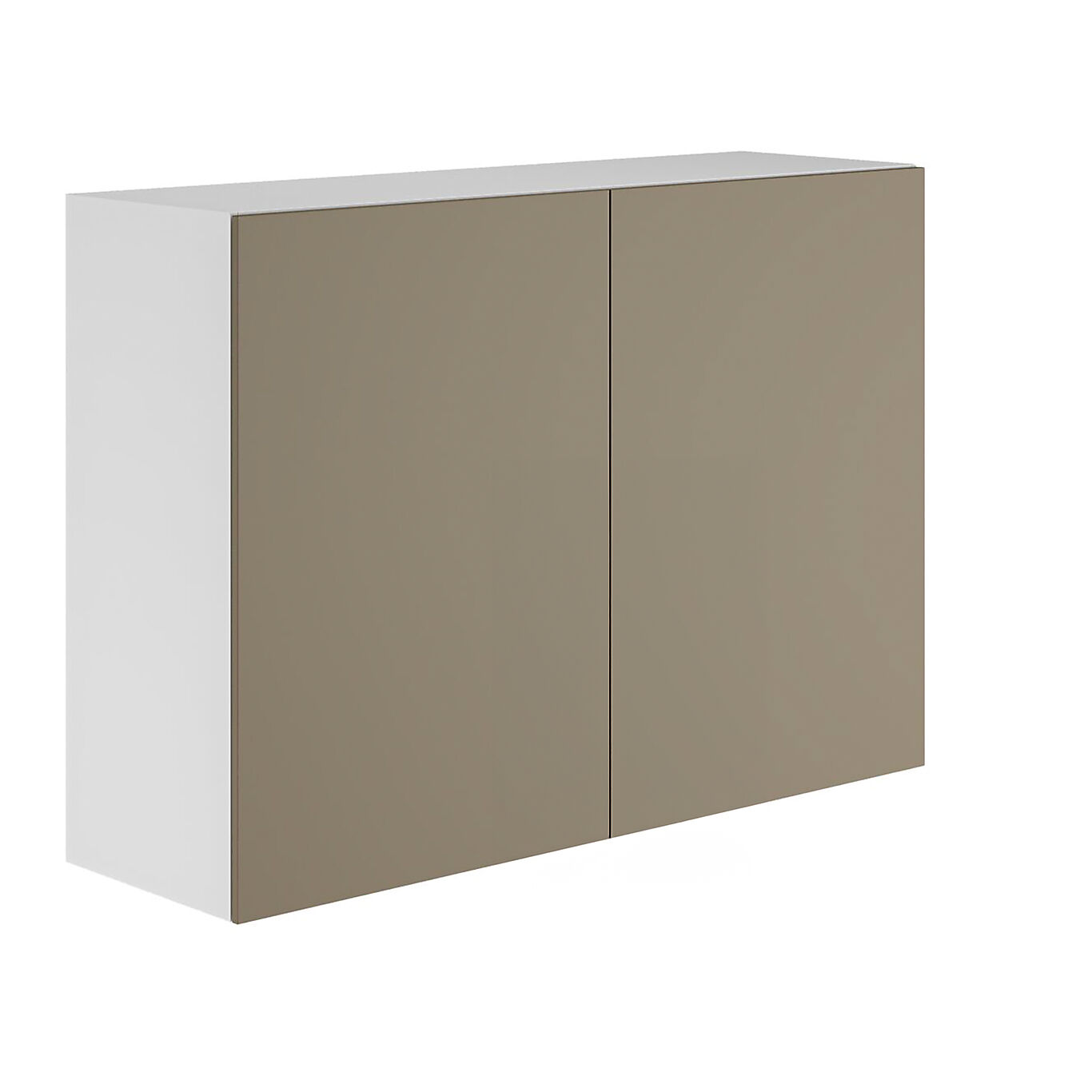 Alterna Alterna Nea vaskerom overskap 80 cm med 2 dører sand matt 2