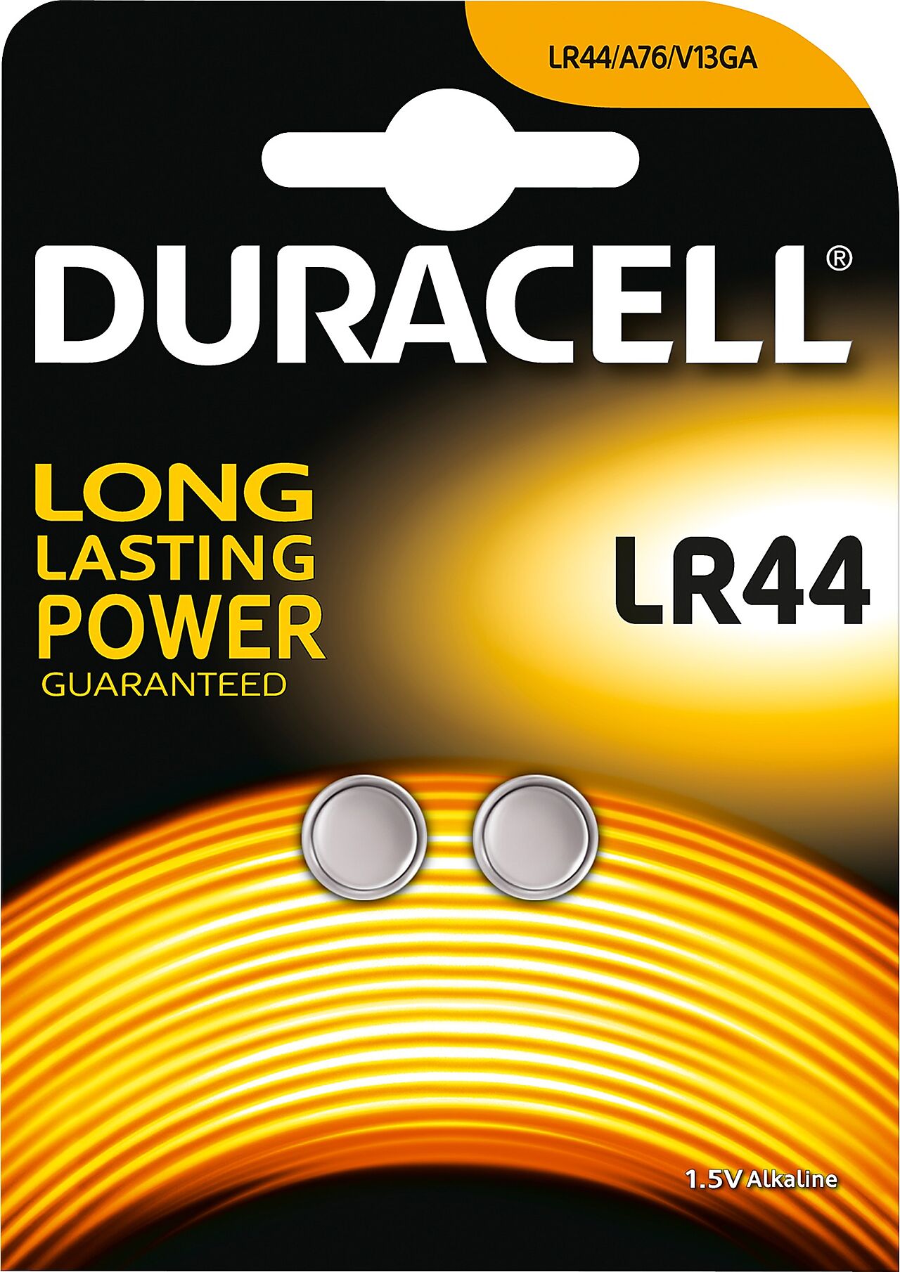 Duracell Knappecellbatteri LR44 1,5V 1