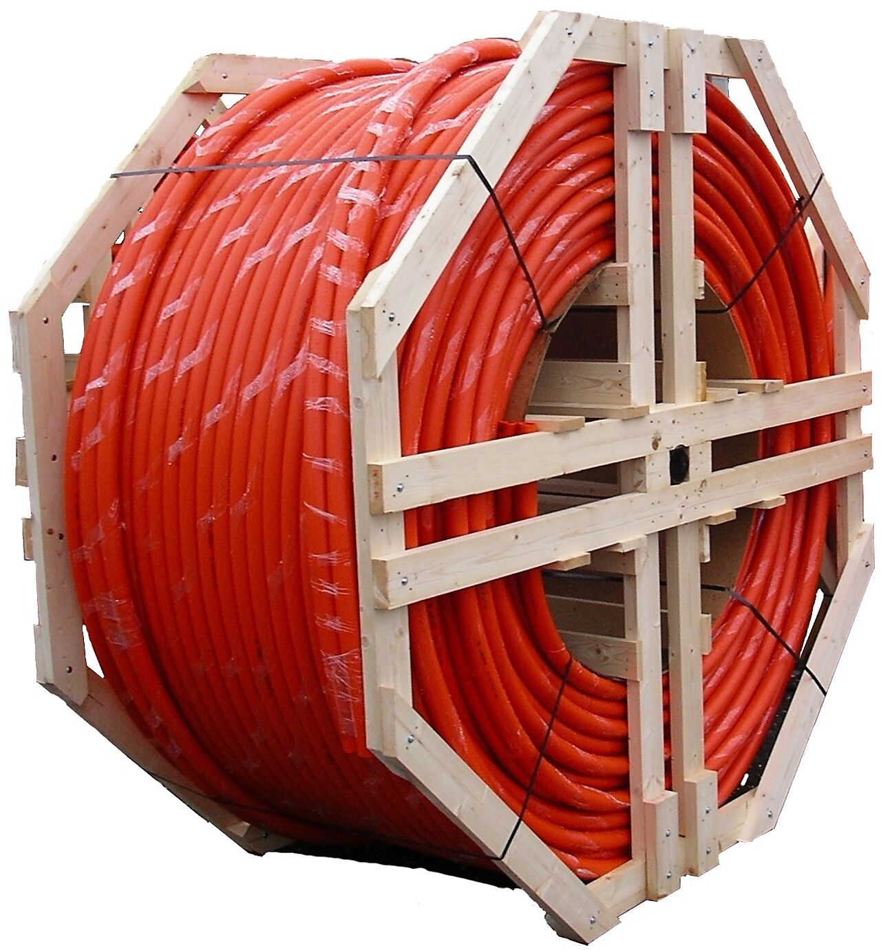 Kabelrør 3x40 mm grønn DL à 500 meter inkl.trommel 1