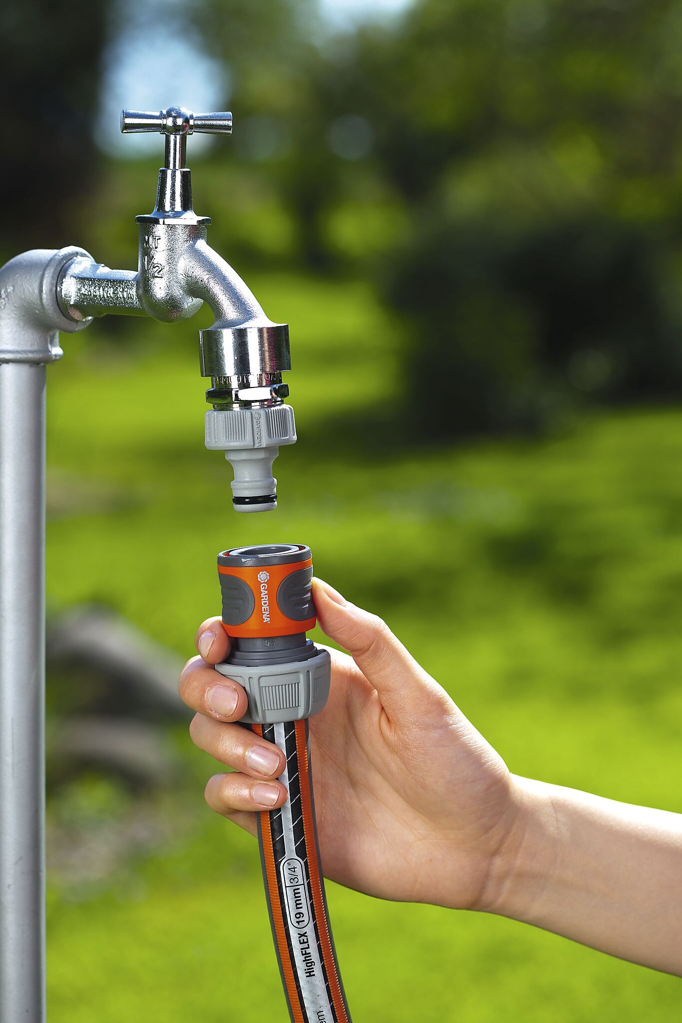 Gardena Slangekopling 3/4" blister 2