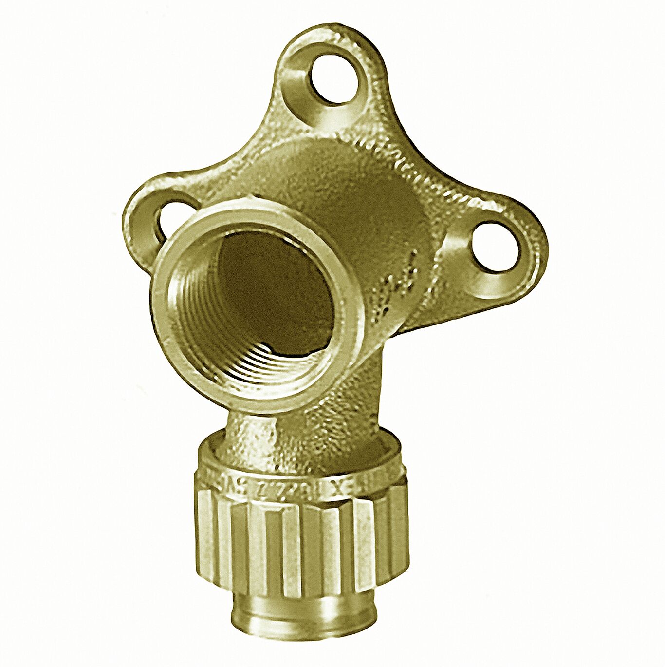 Armaturjonsson Sanipex platealbue 1/2" x 12 mm m/3 hull 2