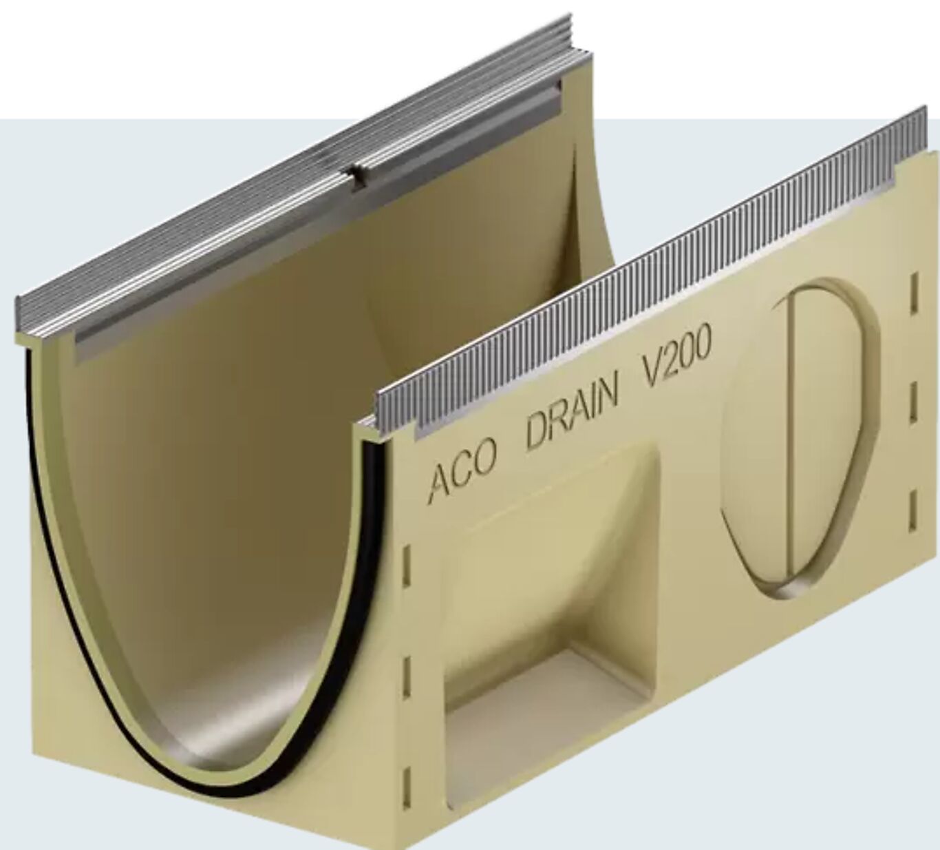Aco ACO Renne Multiline seal in V200s t 0.1 L=500 u/fall galv 1