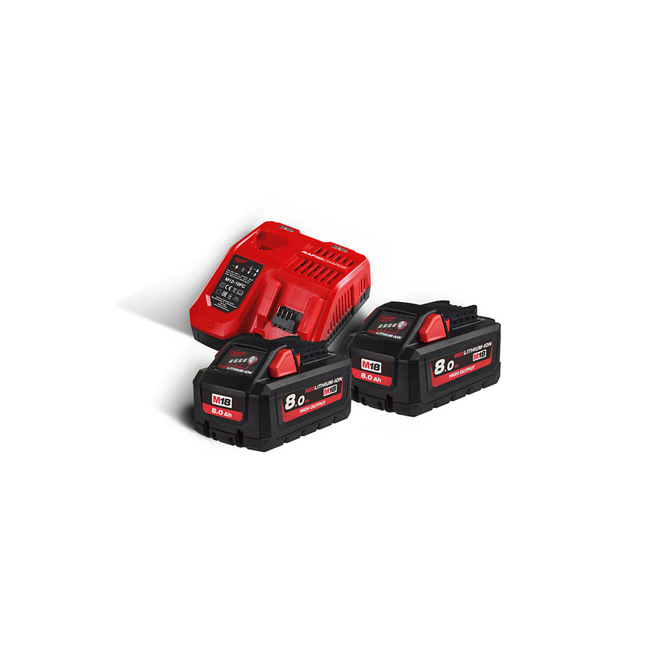 Milwaukee M18 batterisett