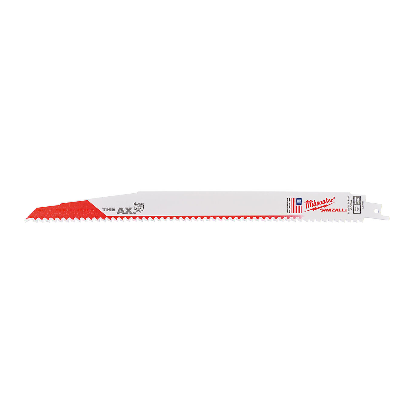 Milwaukee Milwaukee AX BiM Bajonettsagblad TREVERK m/SPIKER 5TPI 300mm 5PK 1