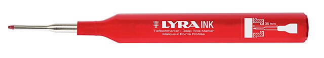 Lyra Dyphullsmerker LYRA Ink rød 1