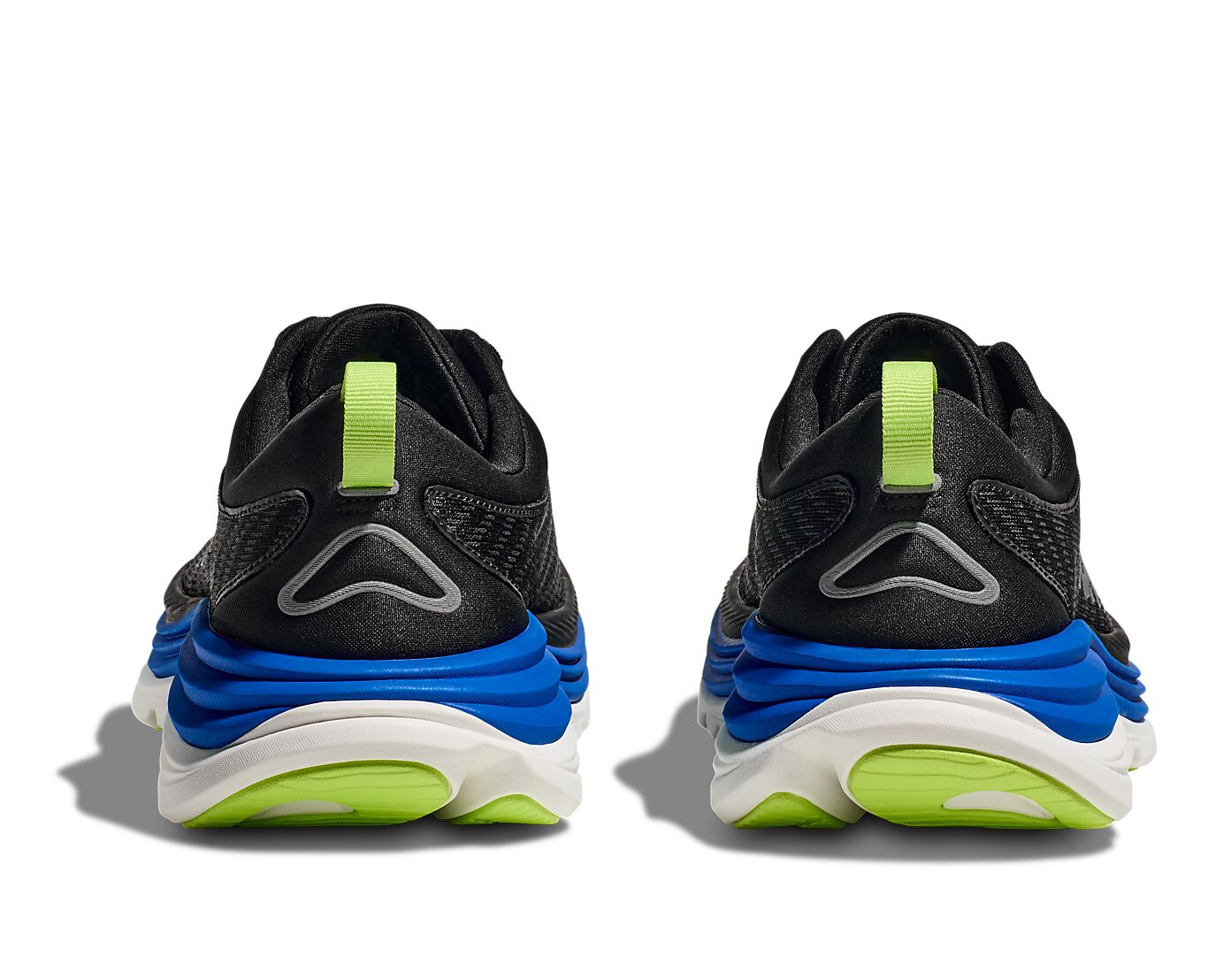 Hoka Hoka Joggesko GAVIOTA5 Wide Mann Sor/Blå 41.33 7