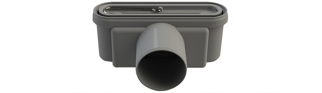 Unidrain Unidrain utløpshus 75 mm rett 2