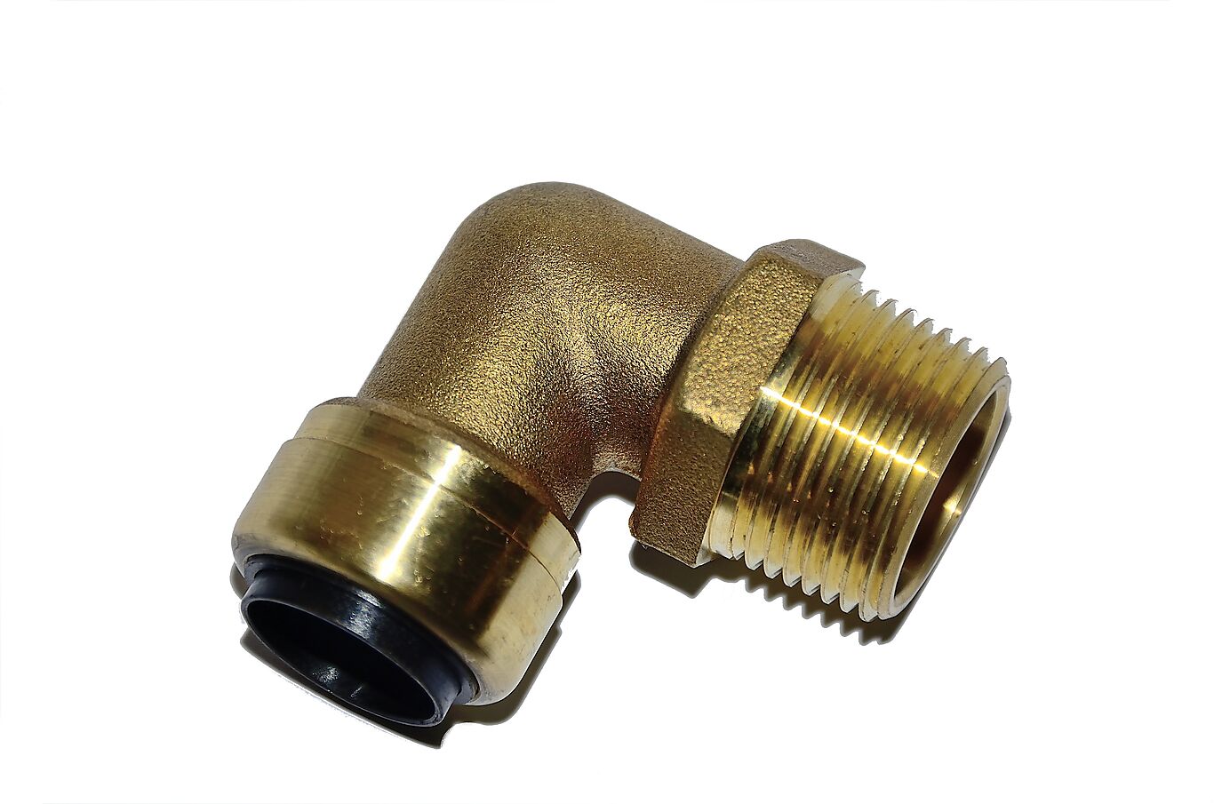 Altech Altech tappevann albue push utvendig gjenge 1/2" x 15 mm 1