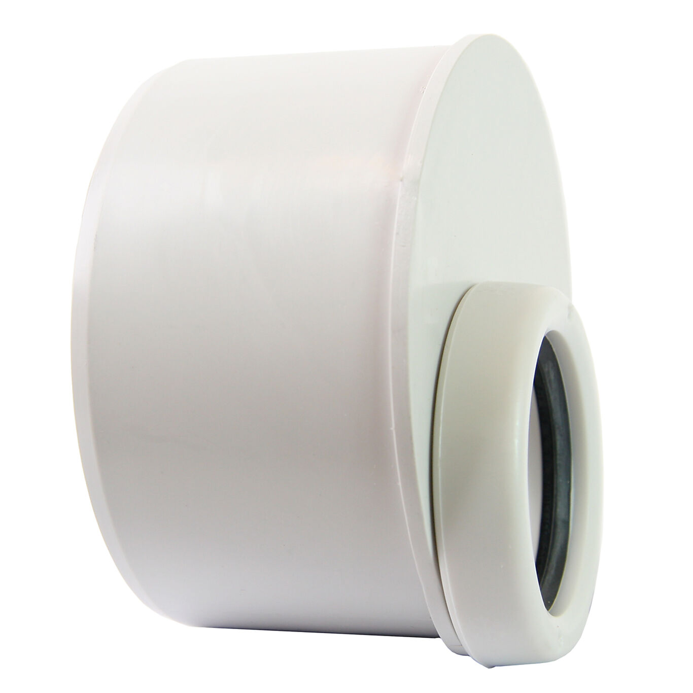Pipelife Pipelife Nordic kortovergang PP hvit 110mm x 50mm 1